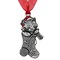 Gloria Duchin Knitting Kitten in Stocking Christmas Tree Ornament